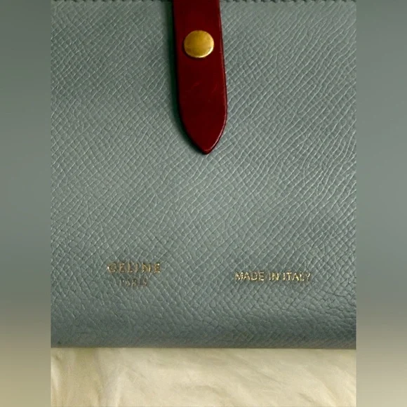 Celine Color Block Wallet - Picture 4 of 12